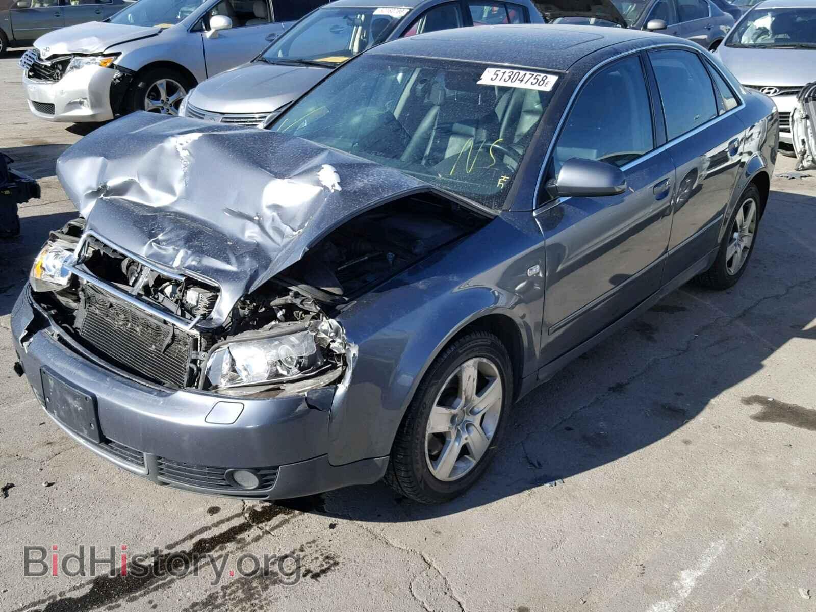 2002 AUDI A4 - VIN: WAULT68E12A311941 - Фото 2