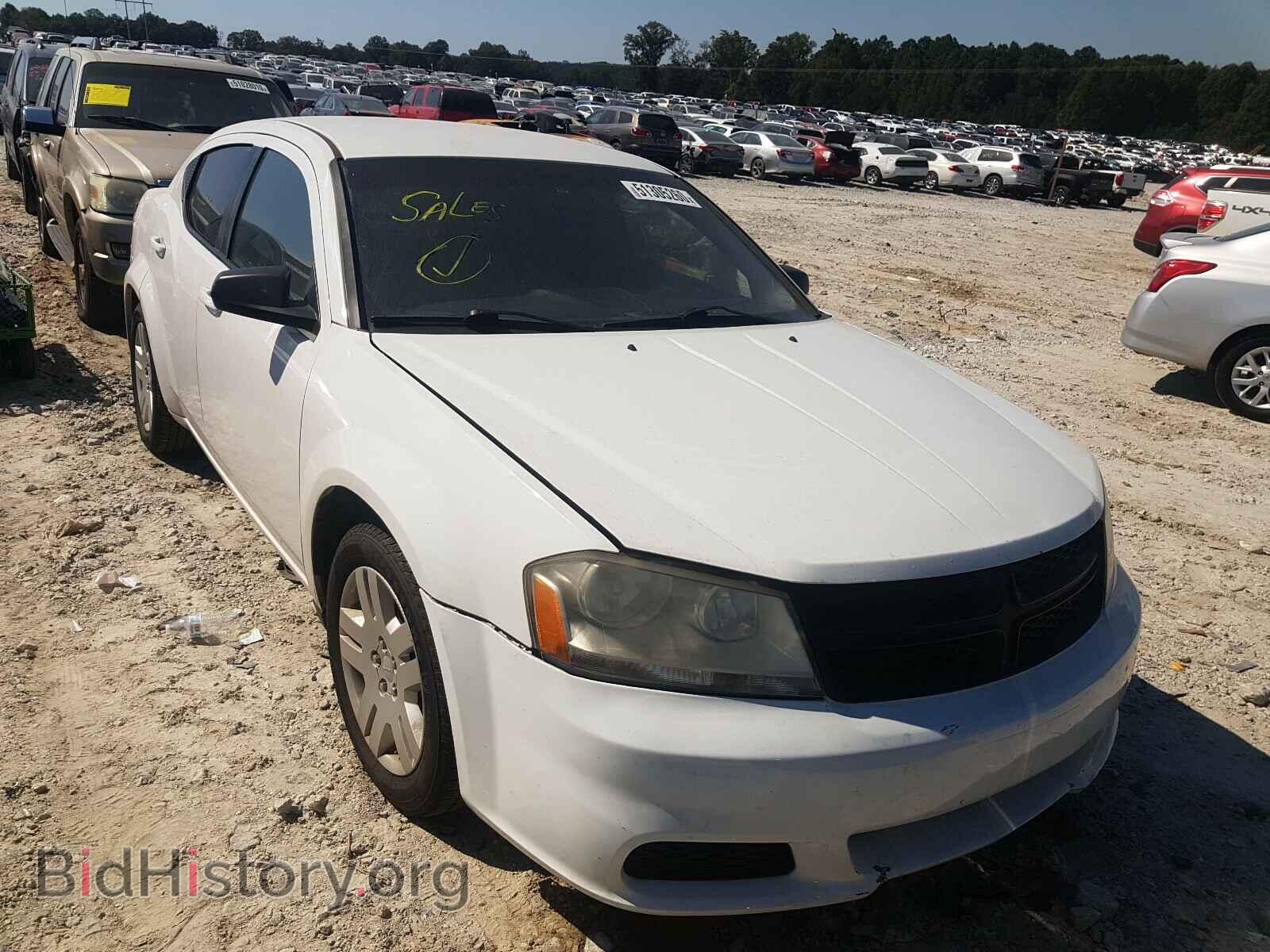 Фотография 1C3CDZAB9EN216742 - DODGE AVENGER 2014