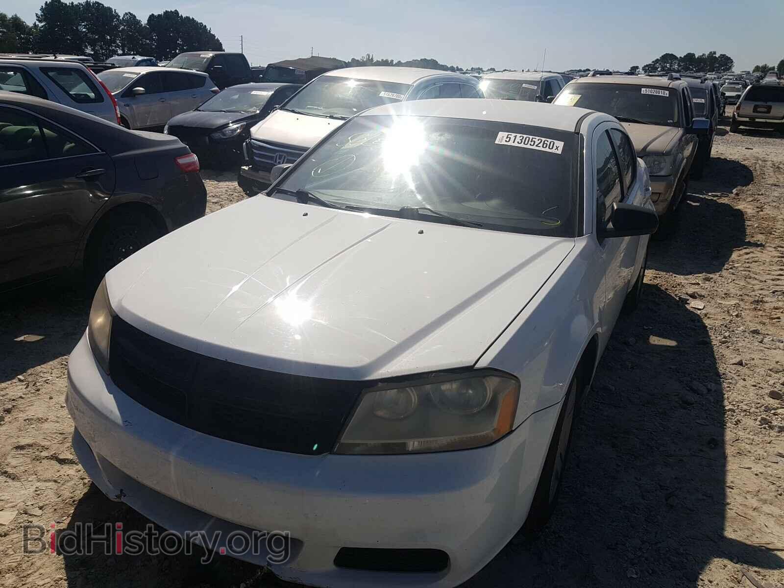 2014 DODGE AVENGER - VIN: 1C3CDZAB9EN216742 - Фото 2