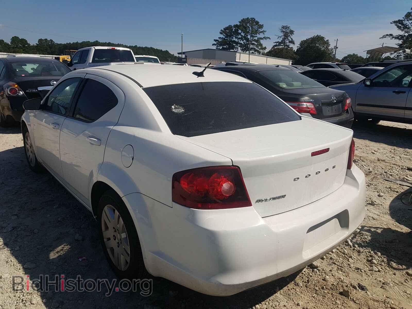 2014 DODGE AVENGER - VIN: 1C3CDZAB9EN216742 - Фото 3