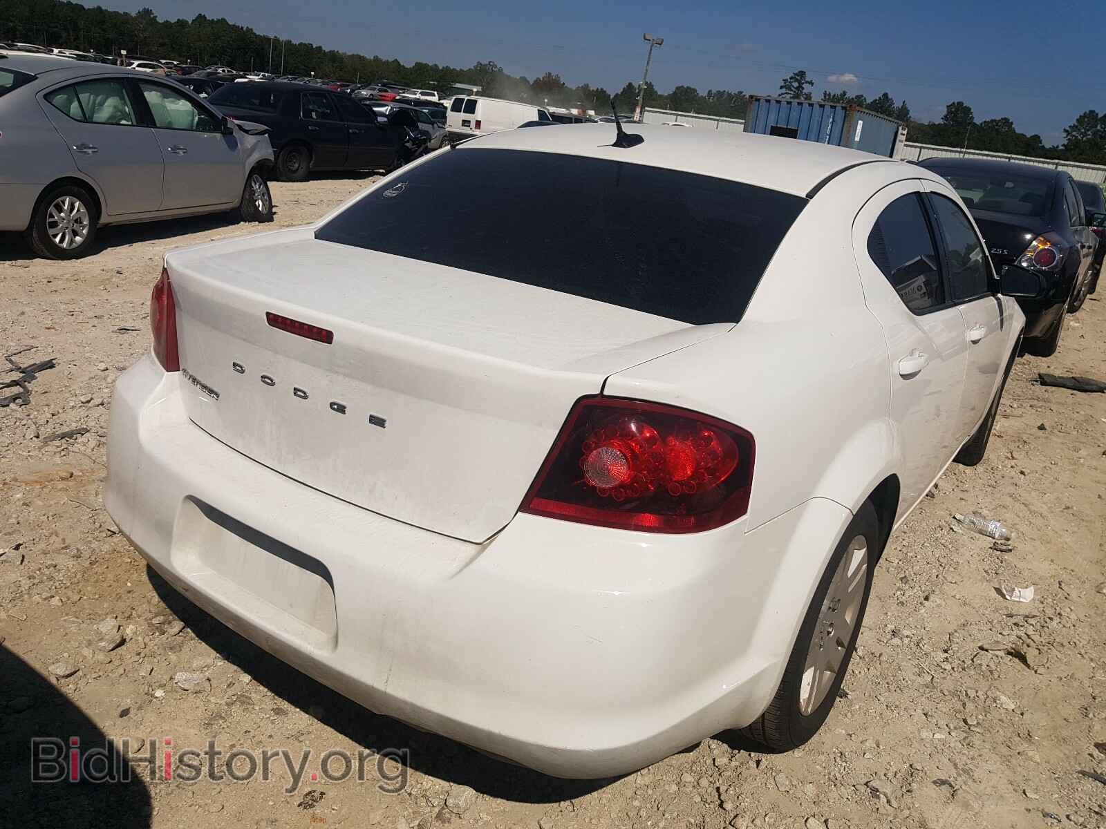2014 DODGE AVENGER - VIN: 1C3CDZAB9EN216742 - Фото 4