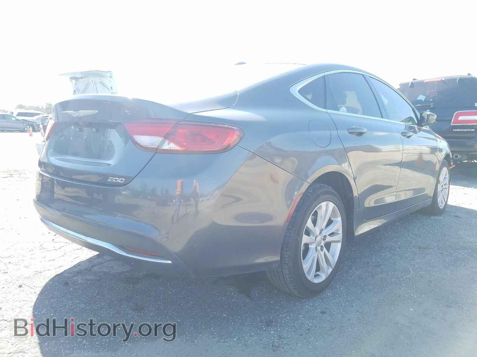 2015 CHRYSLER 200 - VIN: 1C3CCCAB3FN741460 - Фото 4