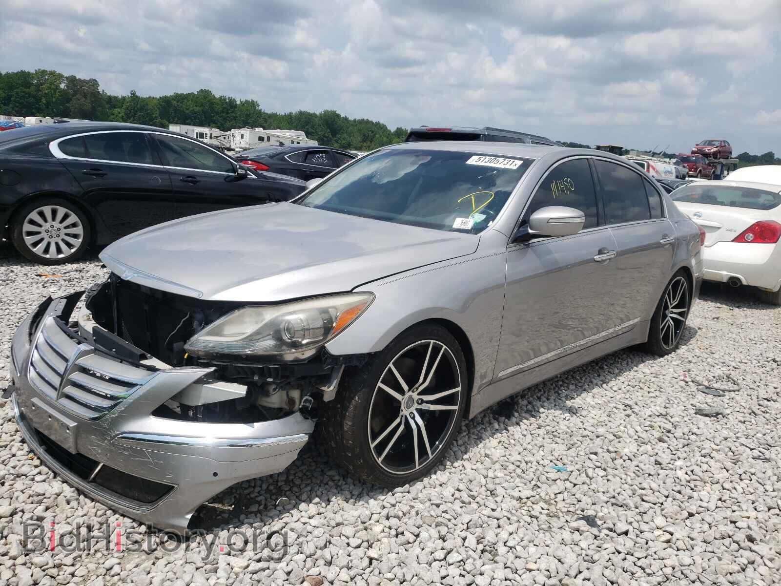 2012 HYUNDAI GENESIS - VIN: KMHGC4DH2CU163092 - Фото 2