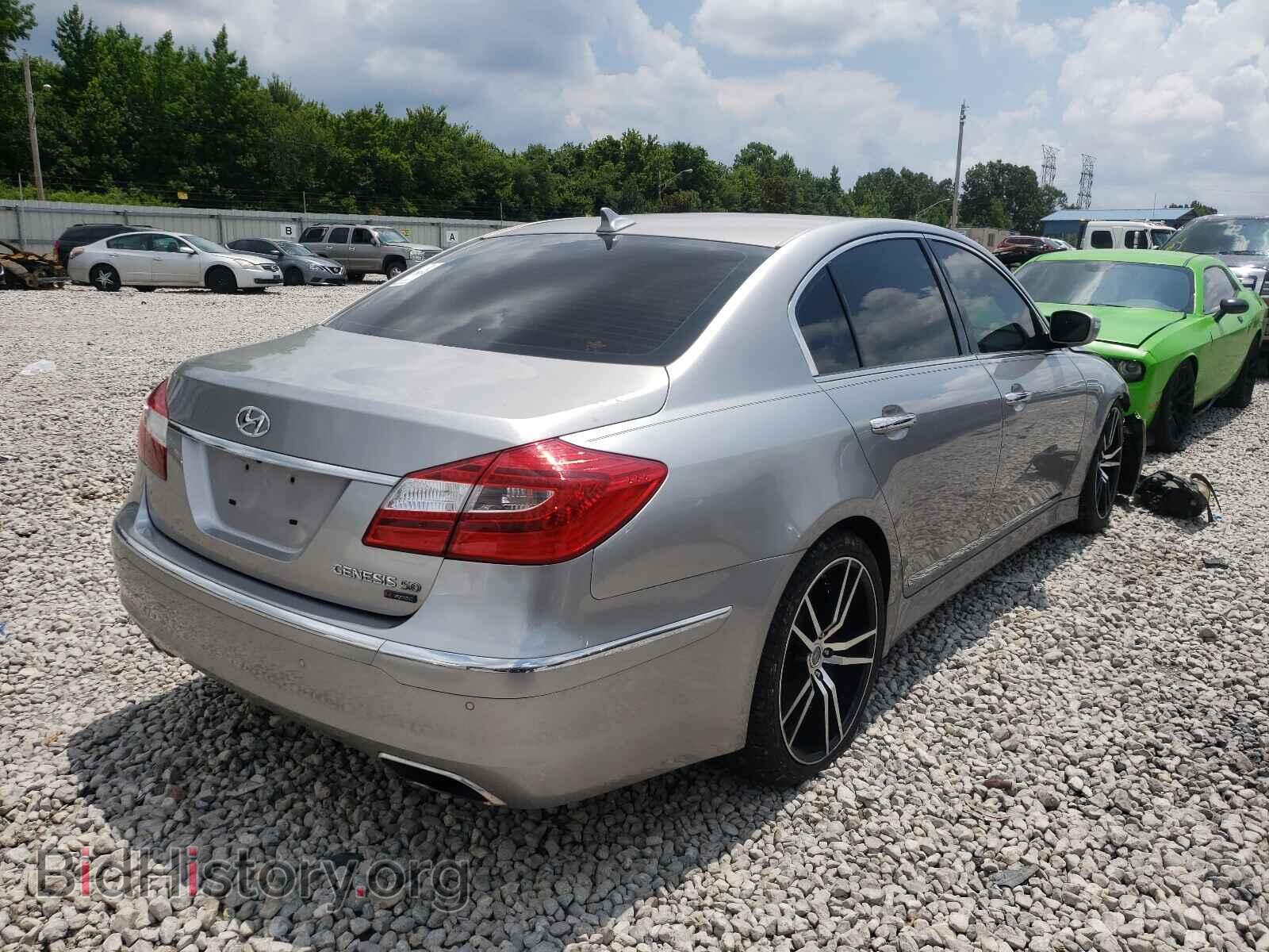 2012 HYUNDAI GENESIS - VIN: KMHGC4DH2CU163092 - Фото 4