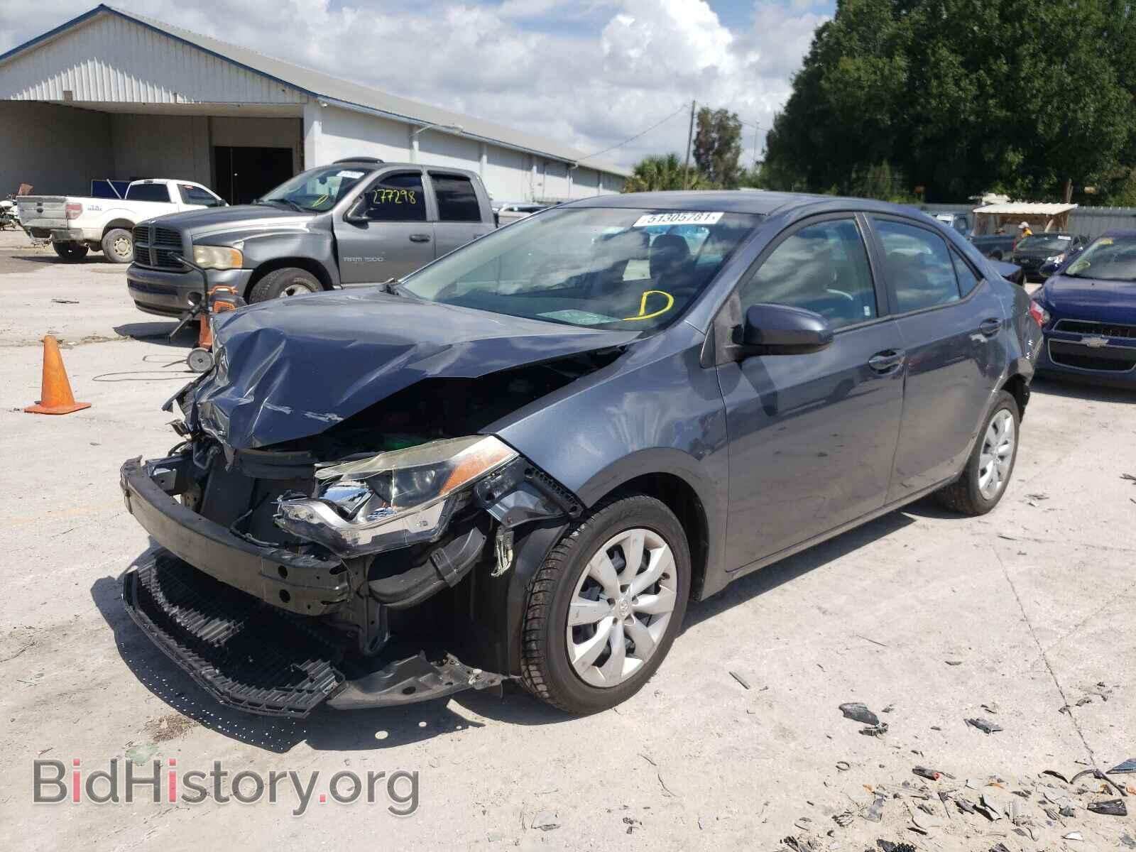 2014 TOYOTA COROLLA - VIN: 2T1BURHE2EC045245 - Фото 2
