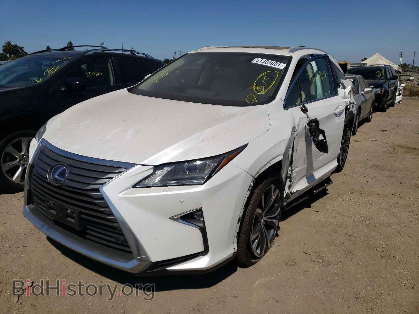 2017 LEXUS RX450 - VIN: 2T2BGMCA6HC011386 - Фото 2