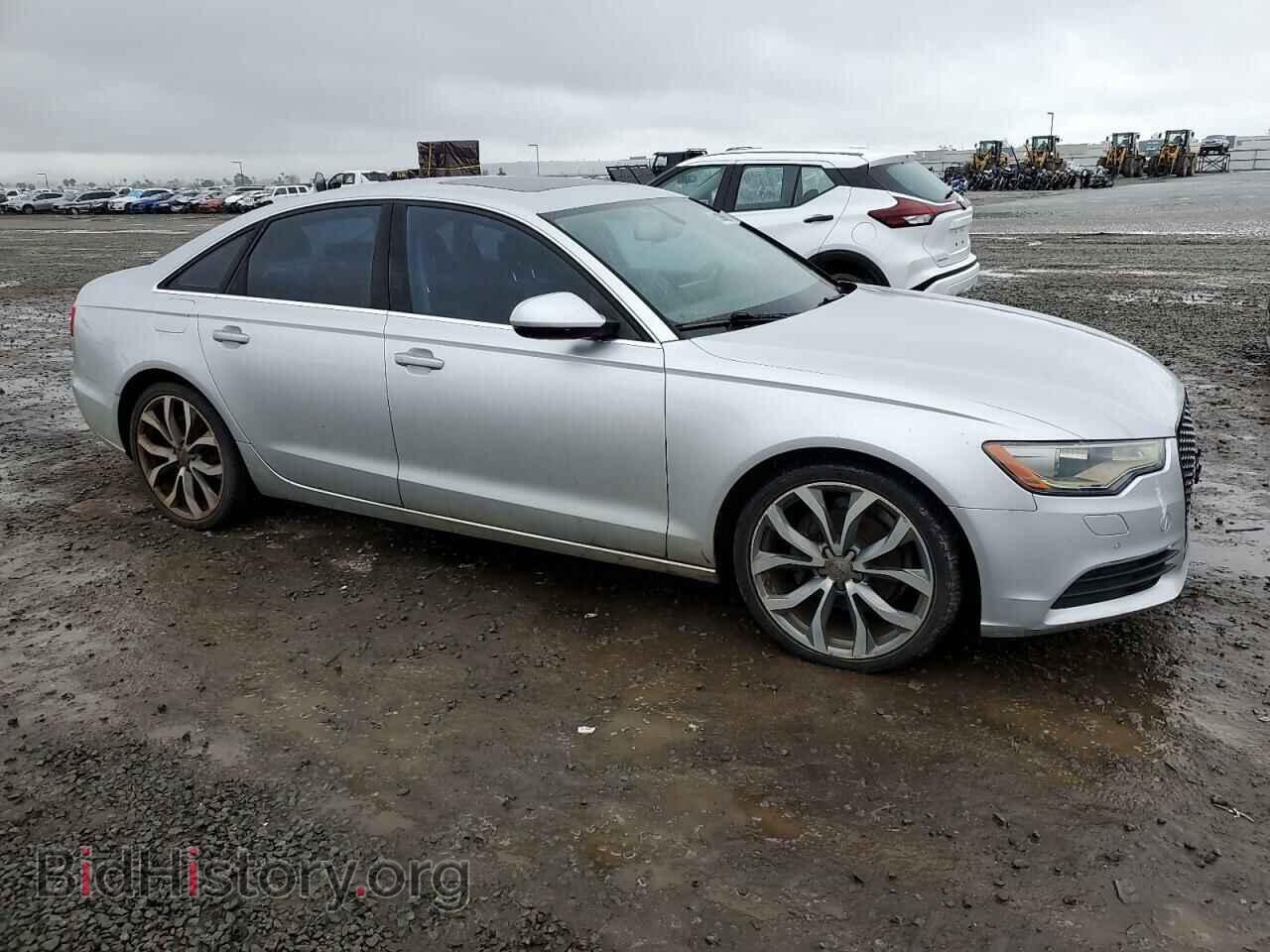 2013 AUDI A6 - VIN: WAUGFAFC1DN038122 - Фото 4