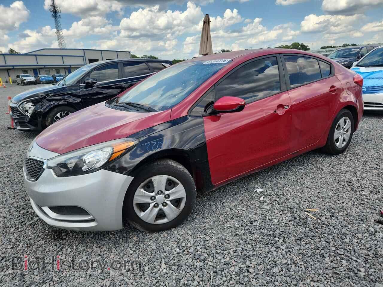 Photo KNAFK4A65G5470050 - KIA FORTE 2016