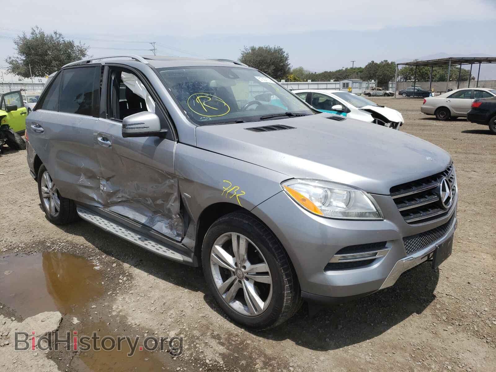 Photo 4JGDA2EBXCA093382 - MERCEDES-BENZ M-CLASS 2012