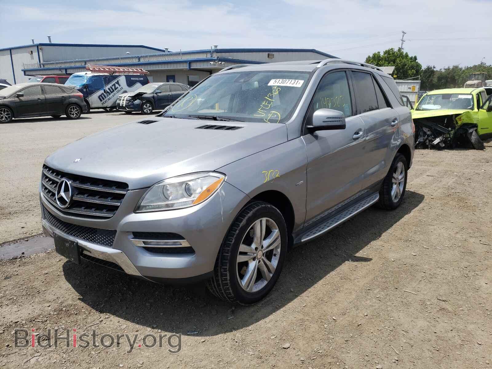 2012 MERCEDES-BENZ M-CLASS - VIN: 4JGDA2EBXCA093382 - Фото 2