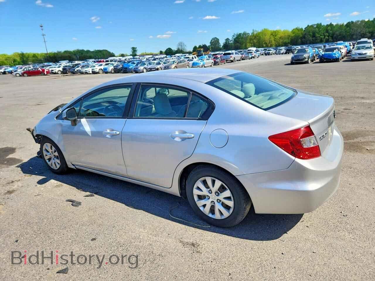 2012 HONDA CIVIC - VIN: 19XFB2F55CE371136 - Фото 2