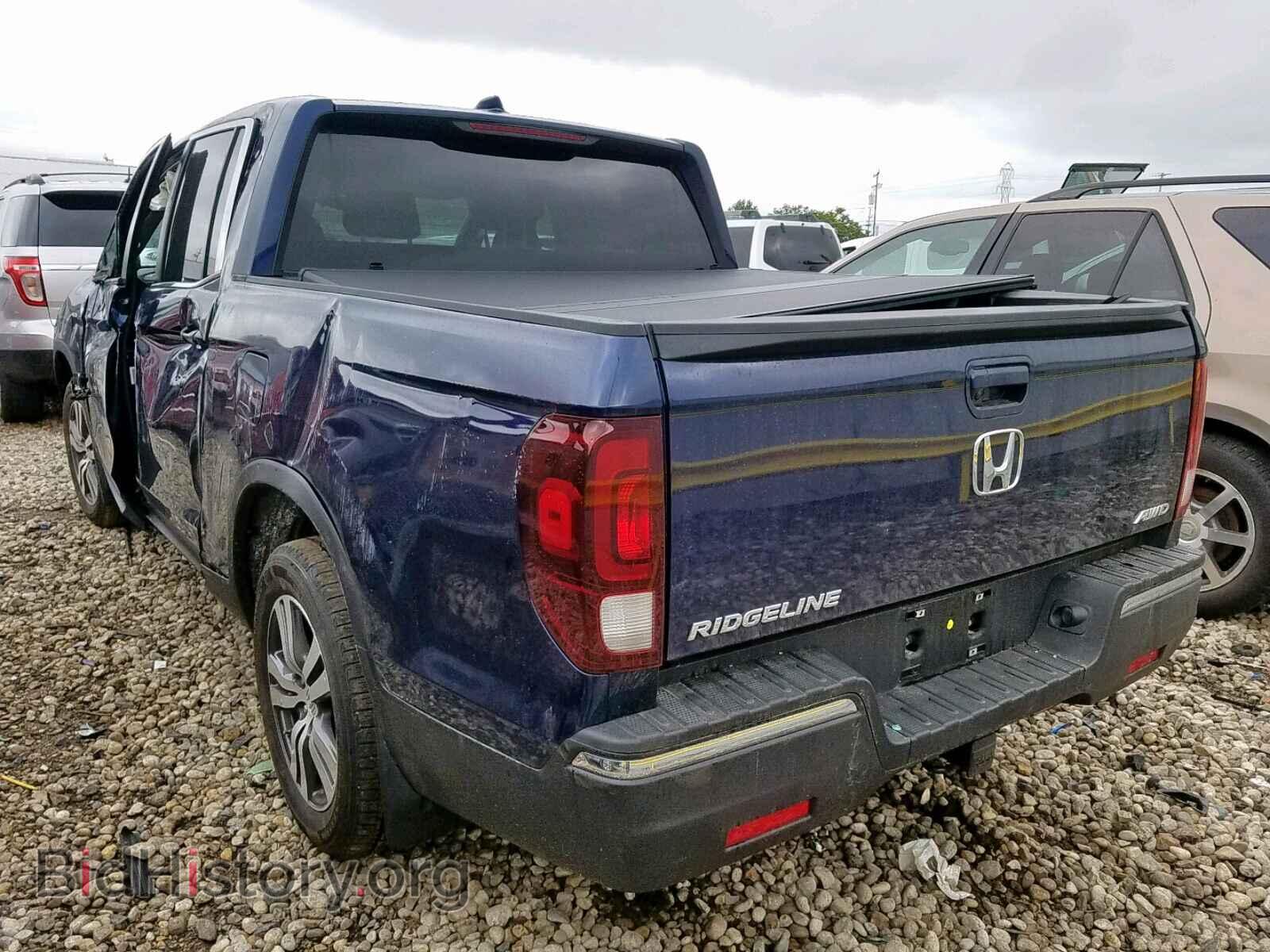 2017 HONDA RIDGELINE - VIN: 5FPYK3F40HB007494 - Фото 3