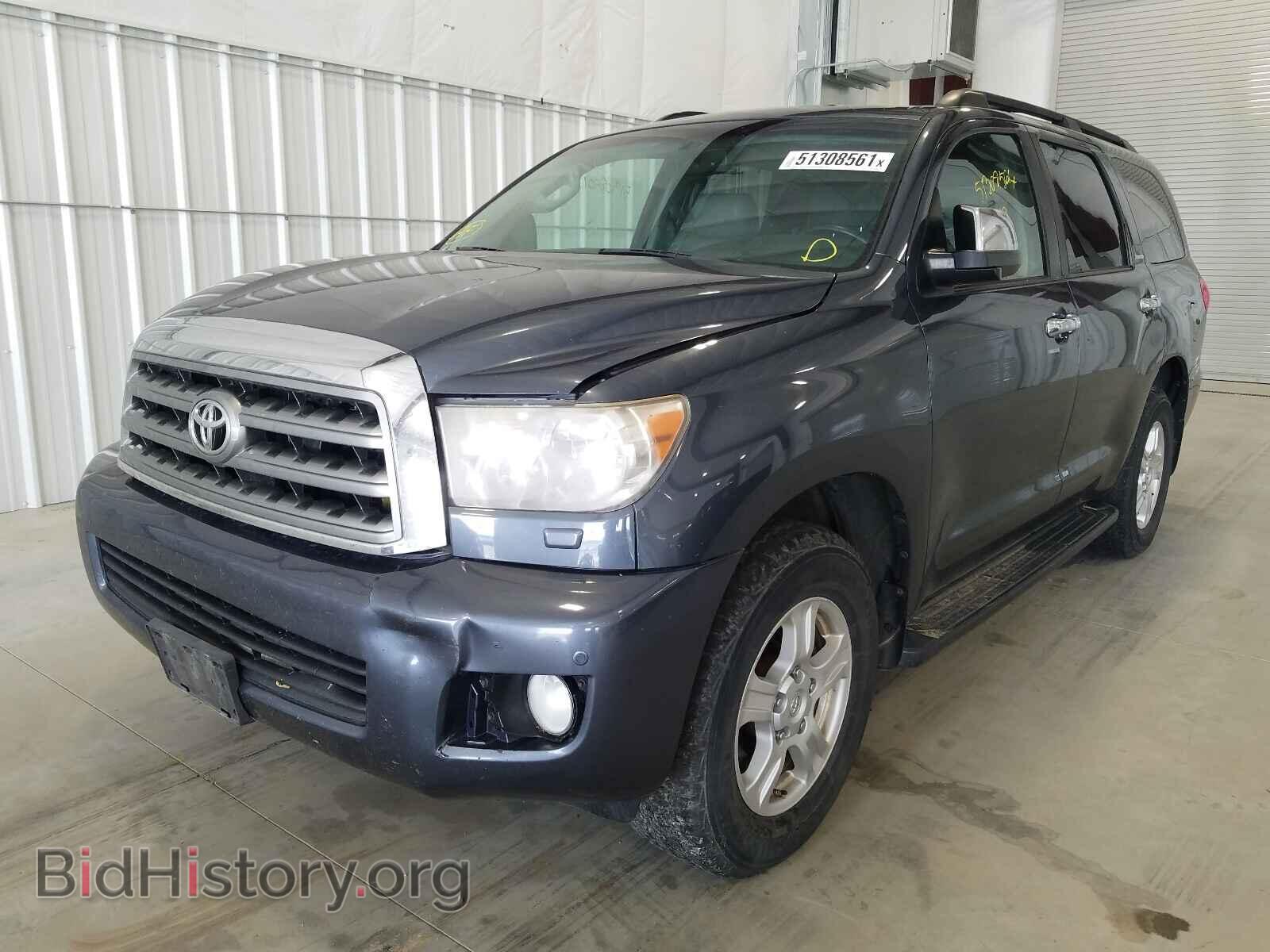 2008 TOYOTA SEQUOIA - VIN: 5TDBY68A88S009880 - Фото 2