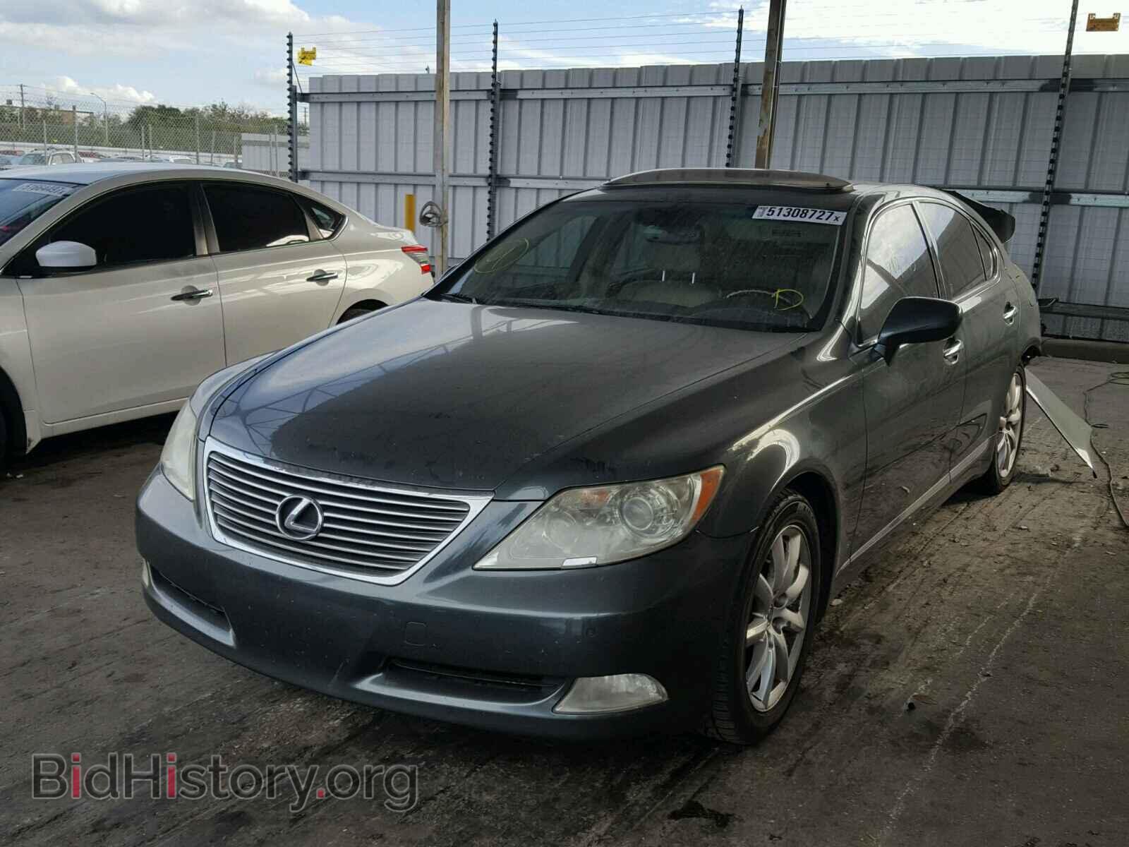2008 LEXUS LS460 - VIN: JTHBL46F885067316 - Фото 2