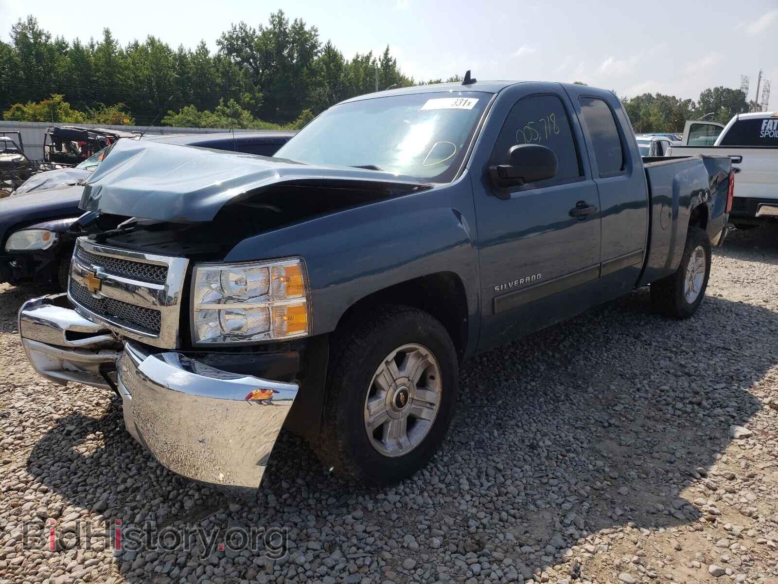 2013 CHEVROLET SILVERADO - VIN: 1GCRCSE01DZ266597 - Фото 2