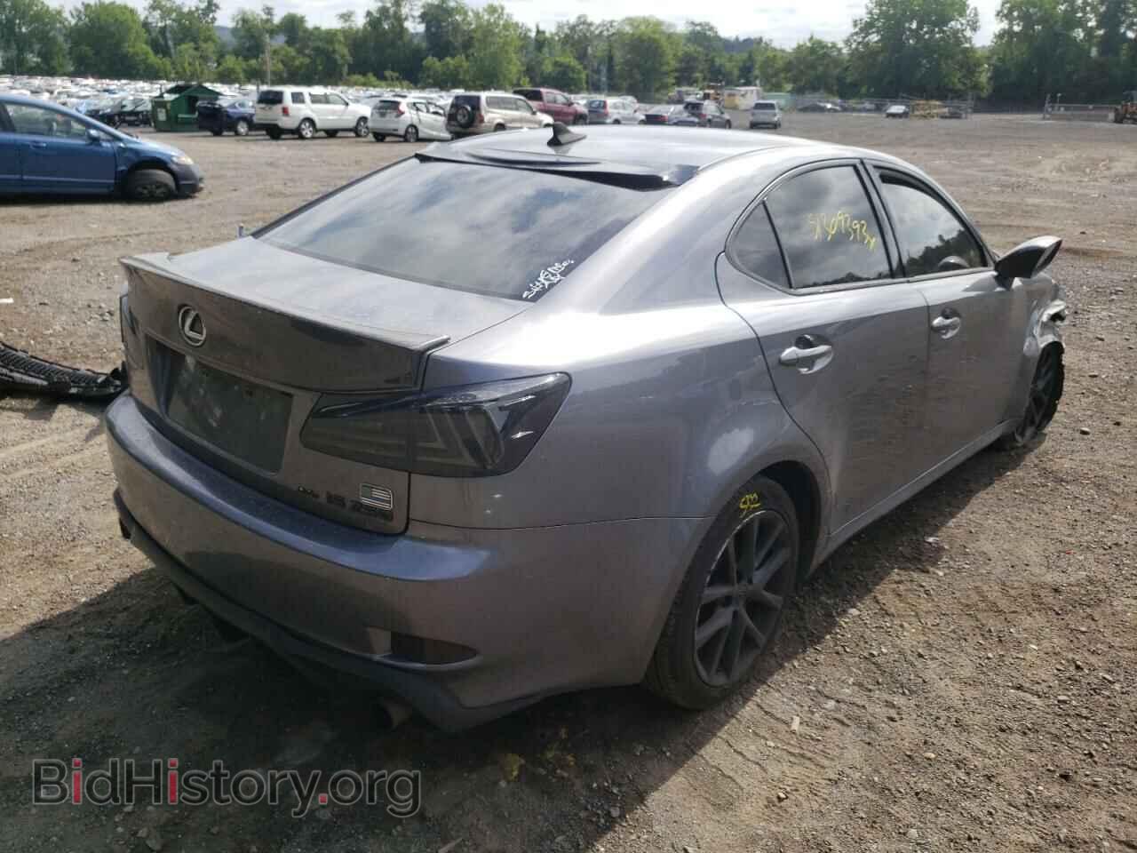 2012 LEXUS IS - VIN: JTHCF5C27C5060403 - Фото 4