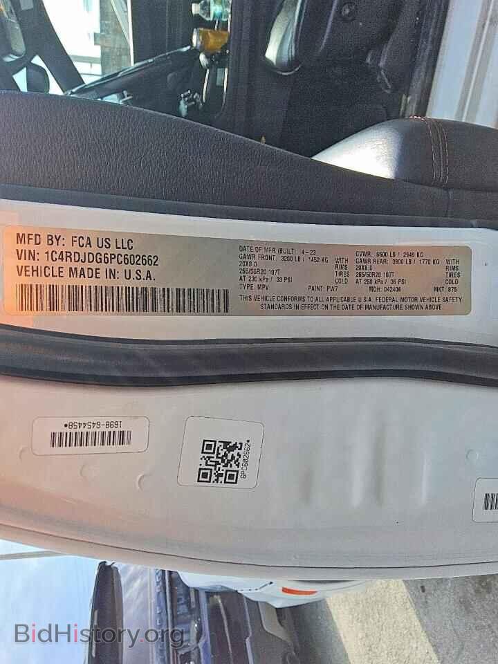 2023 DODGE DURANGO - VIN: 1C4RDJDG6PC602662 - Photo 13