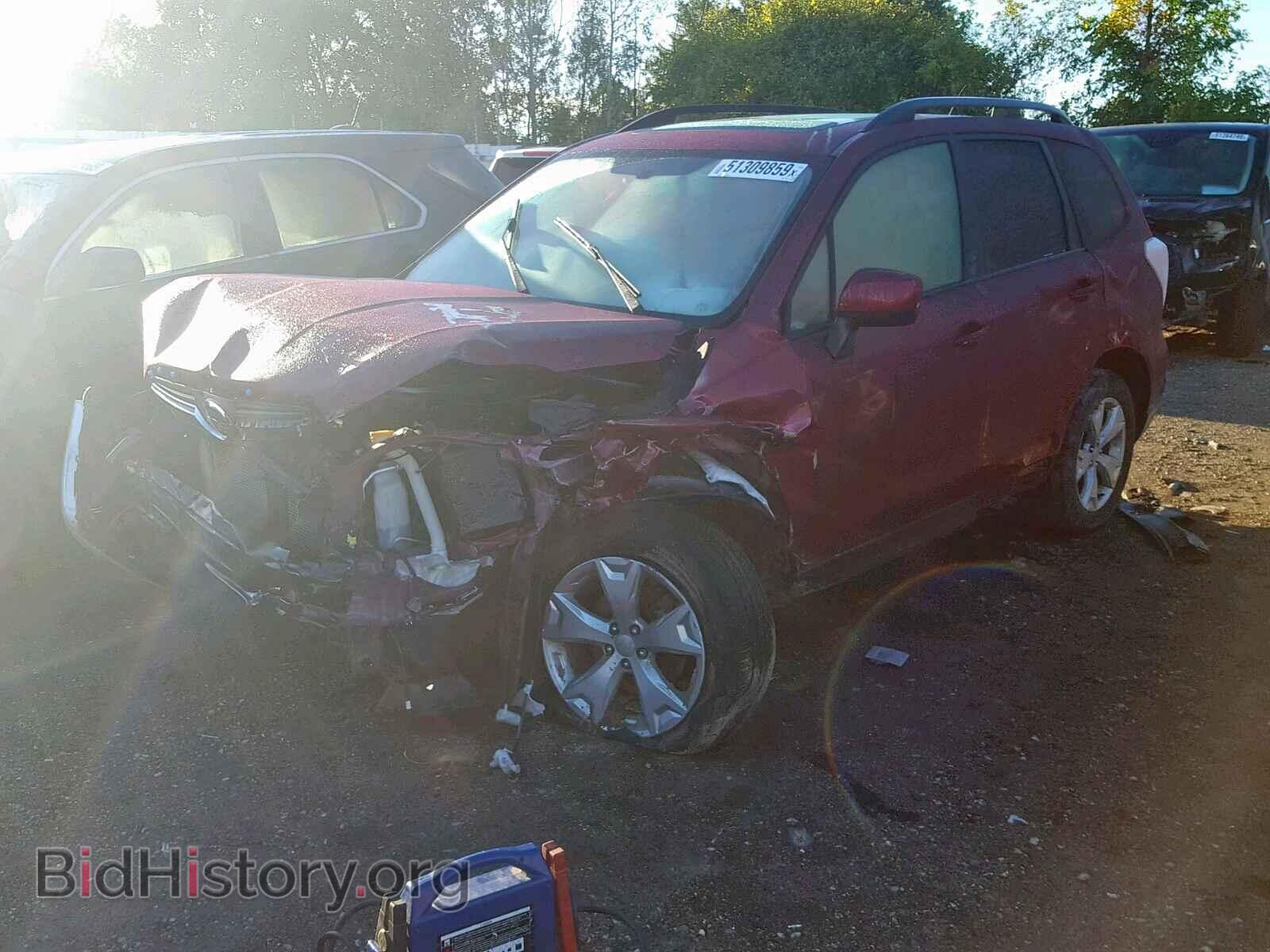 2014 SUBARU FORESTER - VIN: JF2SJAEC9EH542240 - Фото 2