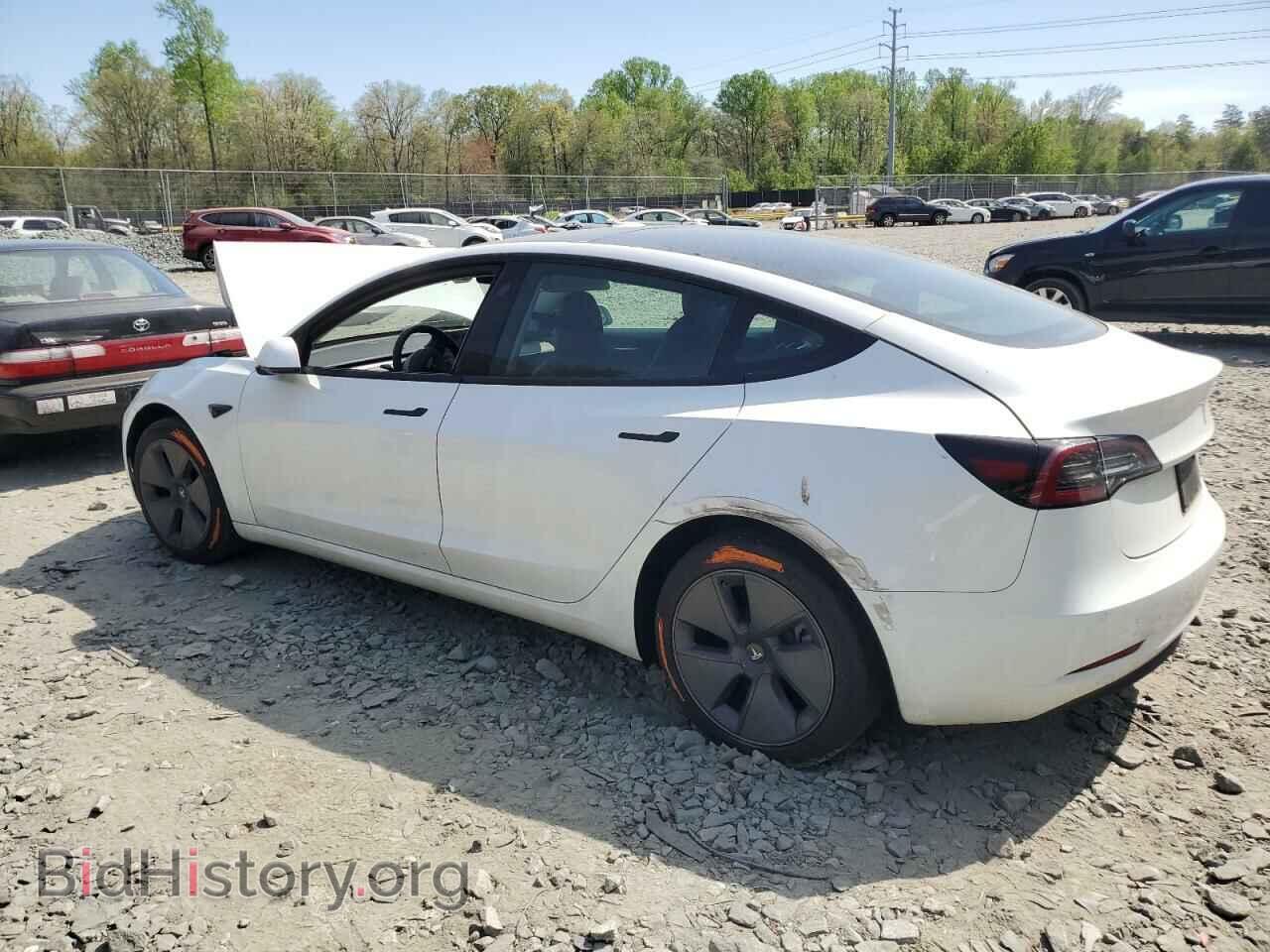 2022 TESLA MODEL 3 - VIN: 5YJ3E1EA1NF244111 - Фото 2