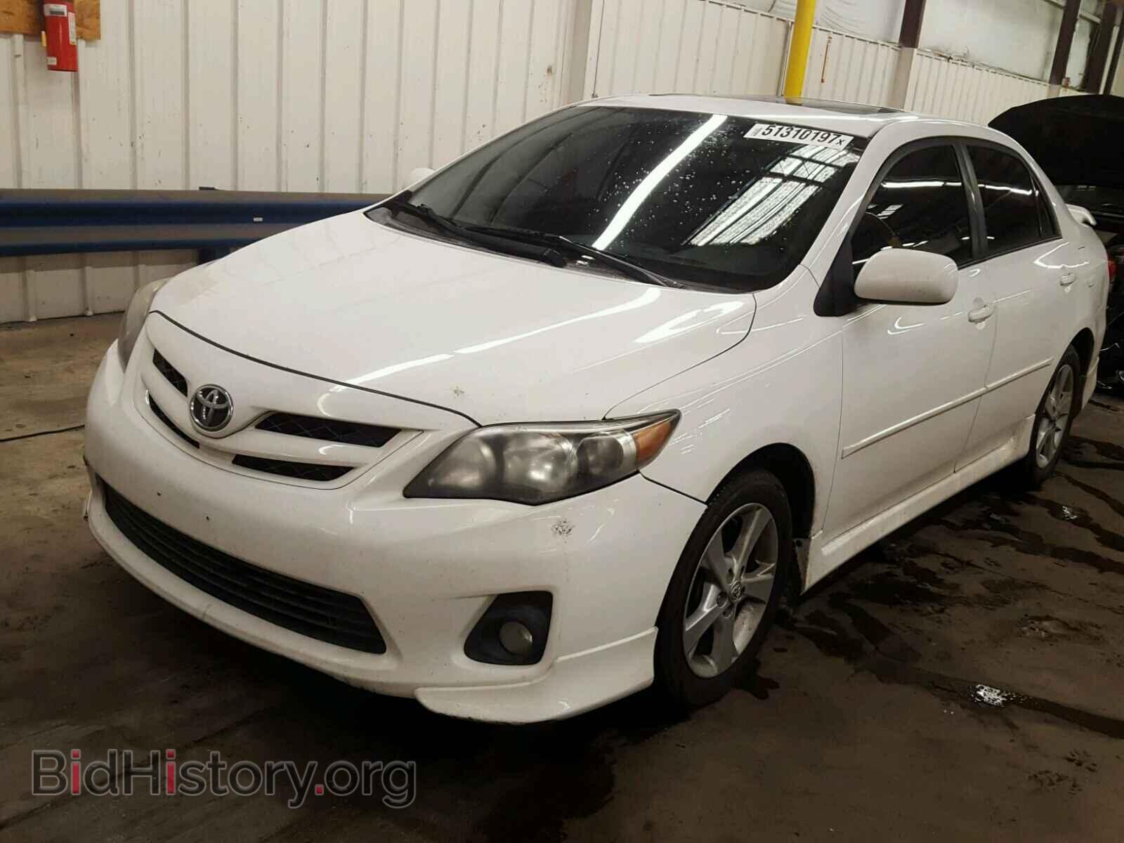 2011 TOYOTA COROLLA BA - VIN: 2T1BU4EE2BC603419 - Фото 2