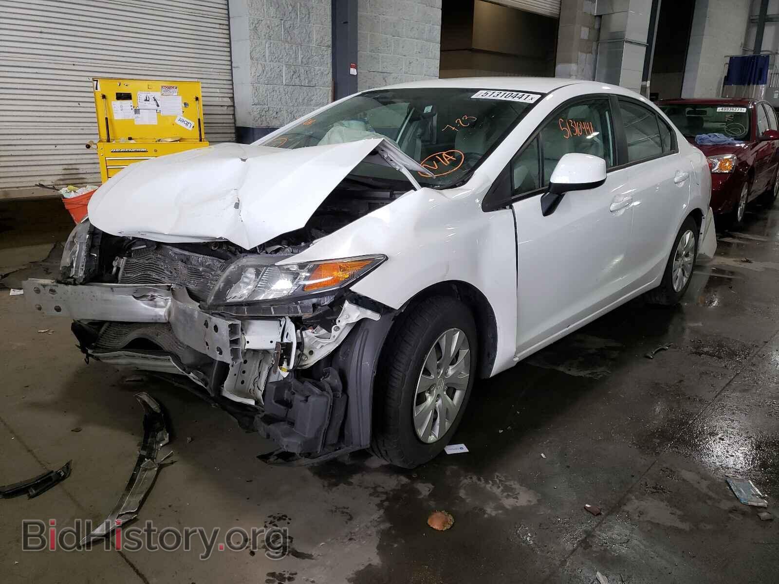 2012 HONDA CIVIC - VIN: 19XFB2F59CE386593 - Photo 2