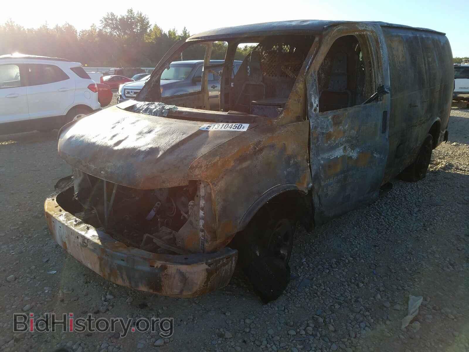 2010 CHEVROLET EXPRESS - VIN: 1GCZGFAA6A1117154 - Фото 2