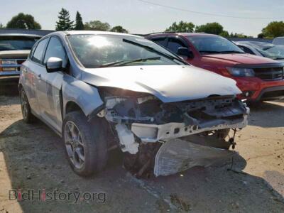 2014 Ford FOCUS SE, silver — VIN 1FADP3K29EL337906, Copart
