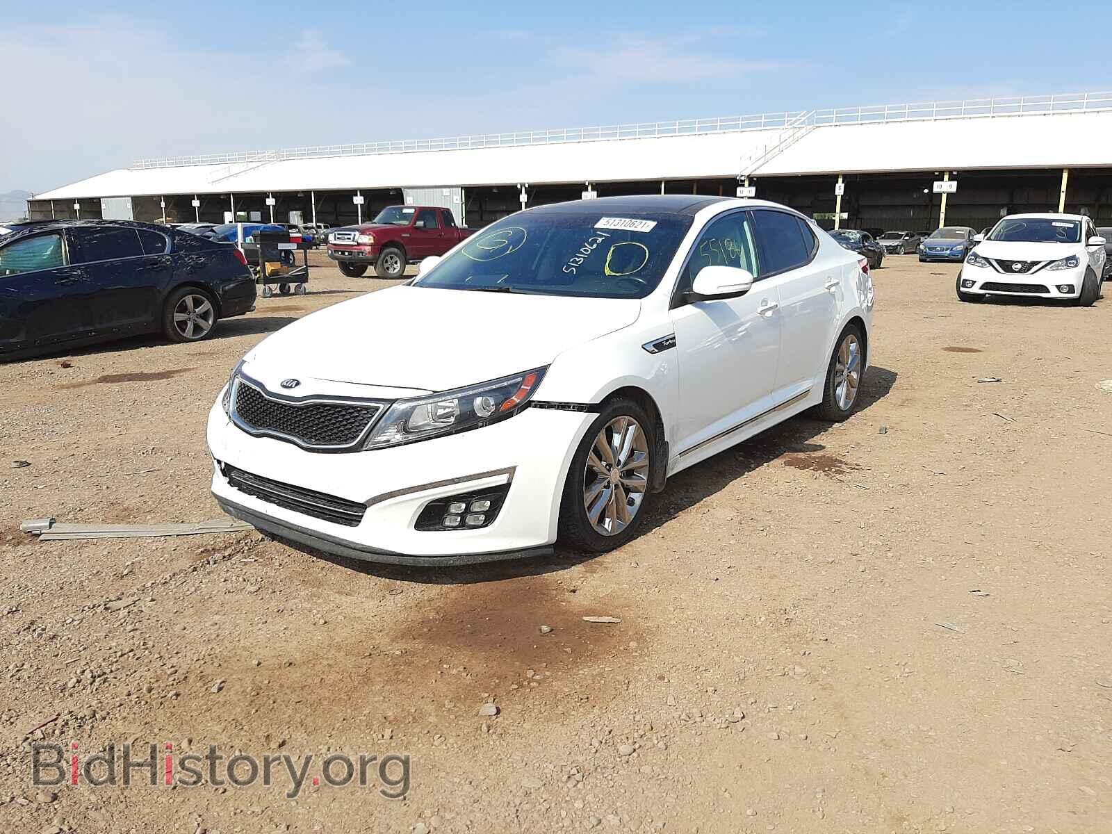 2015 KIA OPTIMA - VIN: 5XXGR4A63FG408773 - Photo 2