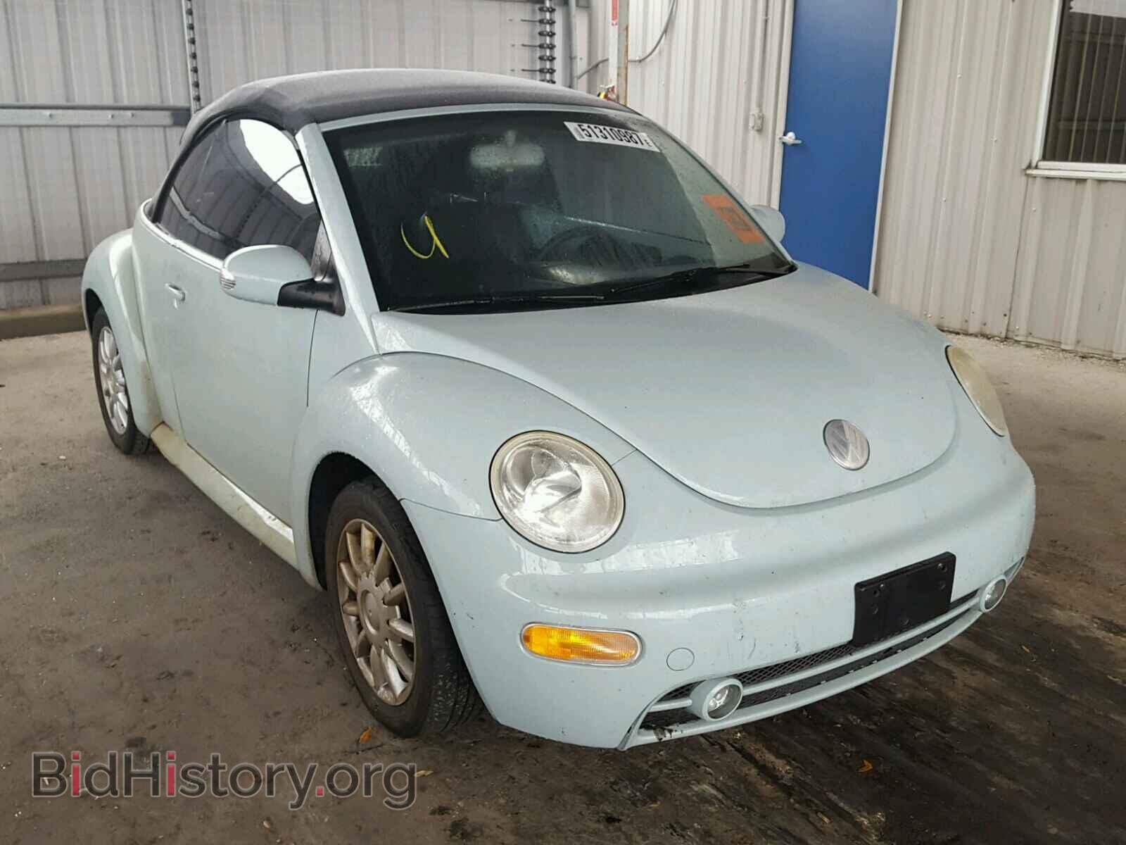 Фотография 3VWCM31Y34M324843 - VOLKSWAGEN BEETLE 2004