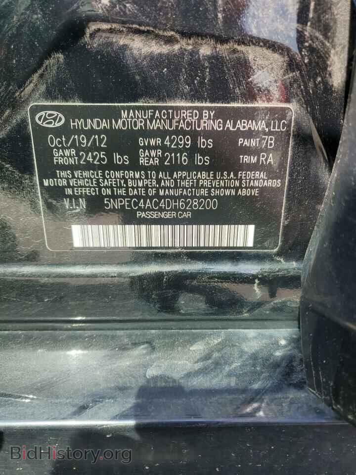 2013 HYUNDAI SONATA - VIN: 5NPEC4AC4DH628200 - Фото 12