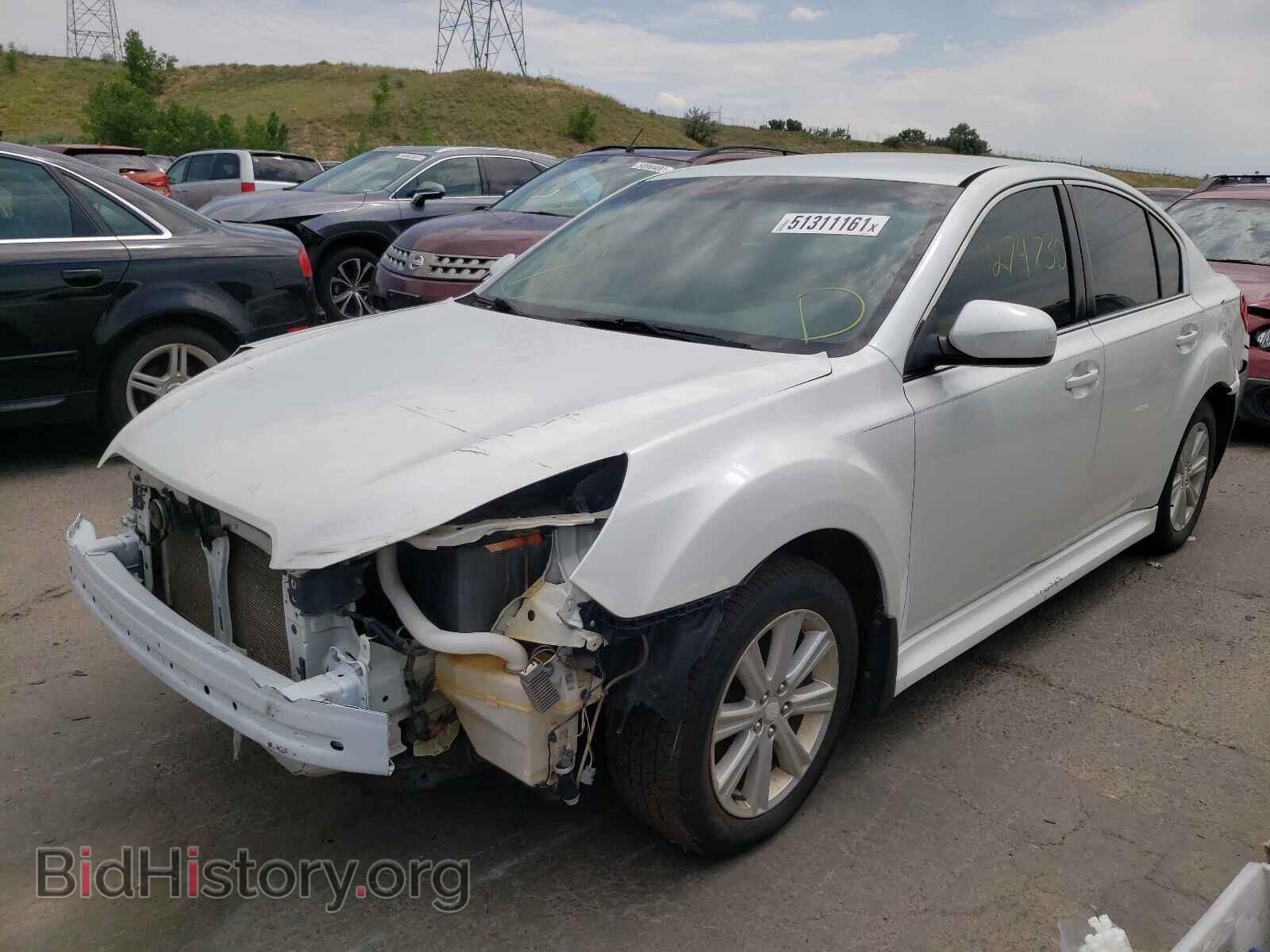 2012 SUBARU LEGACY - VIN: 4S3BMAC60C1007242 - Фото 2