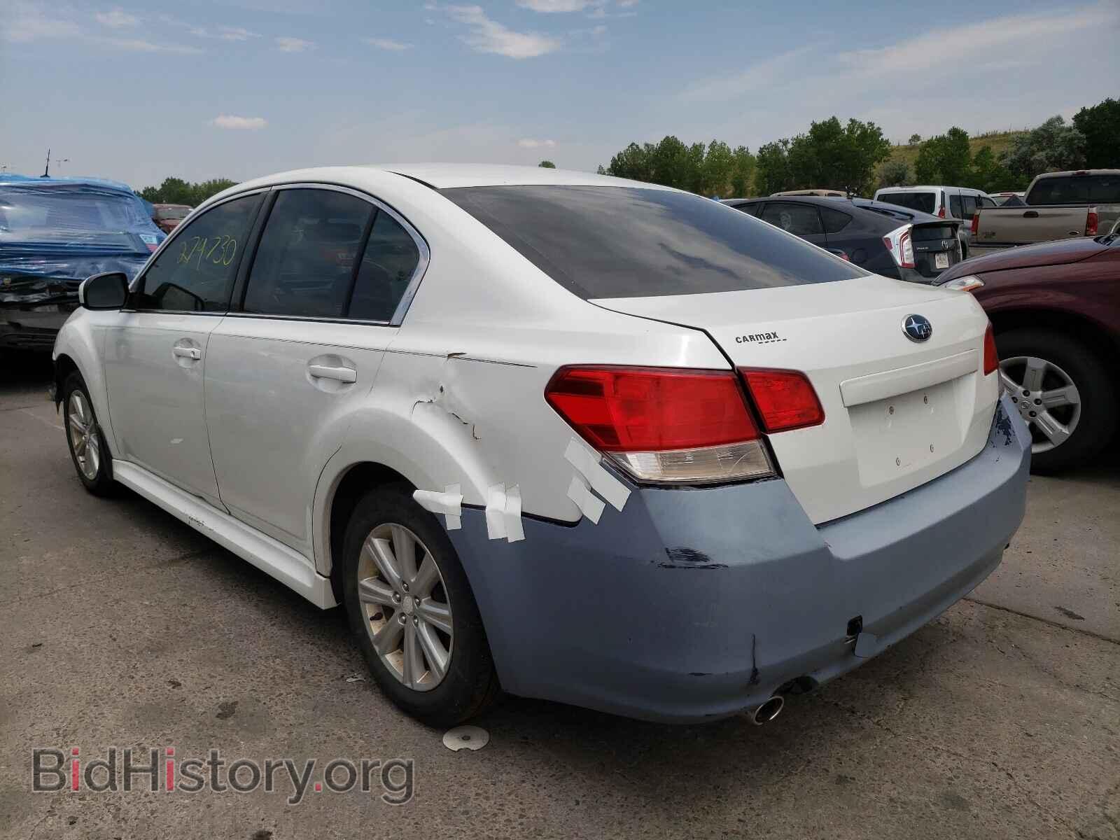 2012 SUBARU LEGACY - VIN: 4S3BMAC60C1007242 - Фото 3