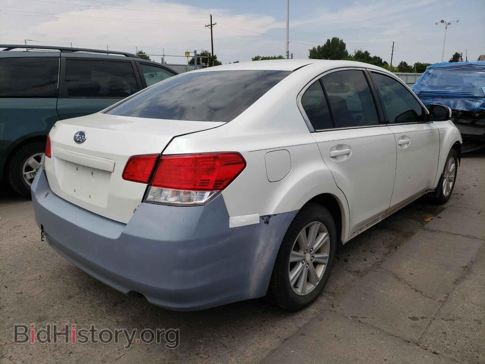 2012 SUBARU LEGACY - VIN: 4S3BMAC60C1007242 - Фото 4