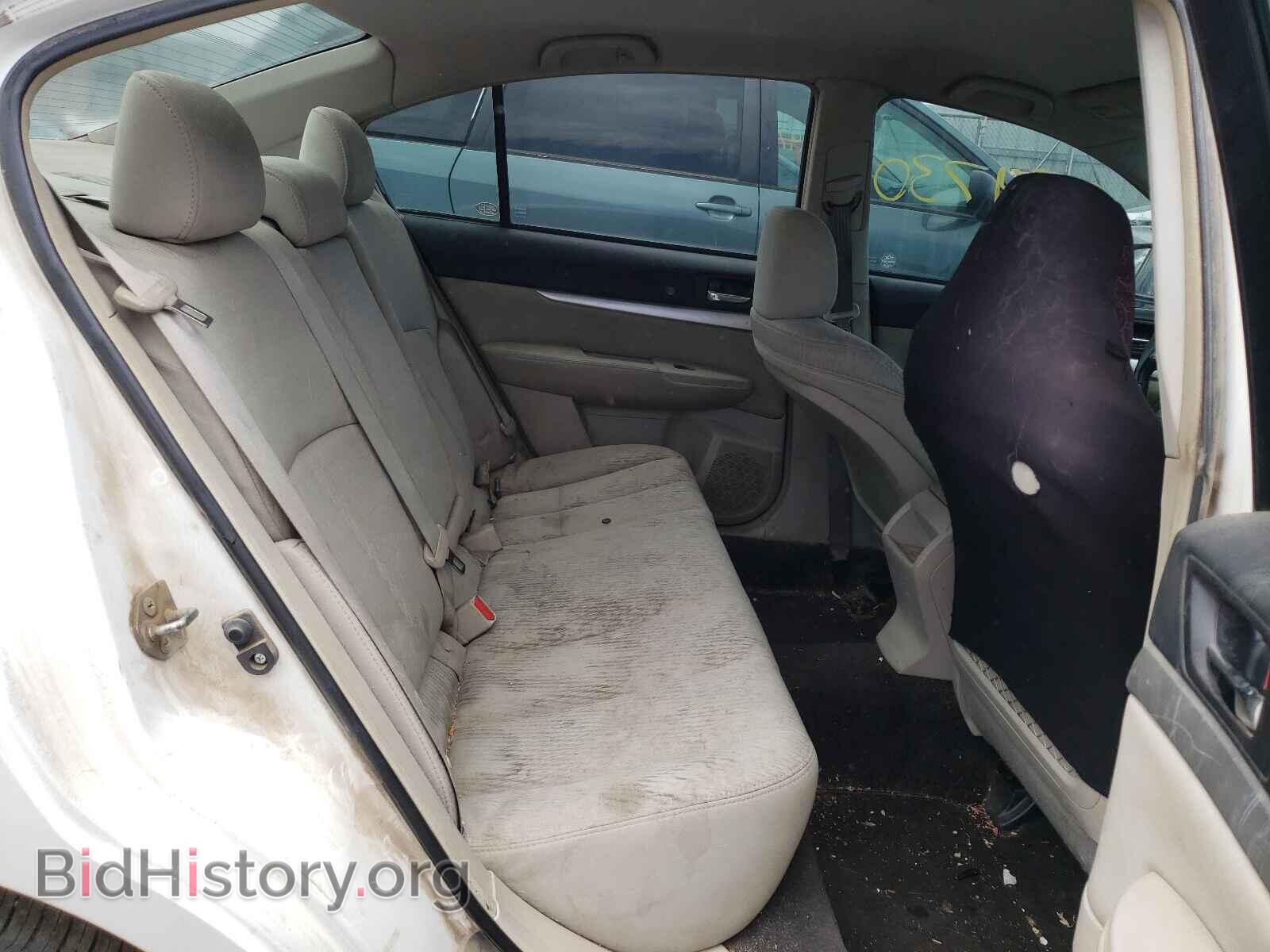 2012 SUBARU LEGACY - VIN: 4S3BMAC60C1007242 - Фото 6