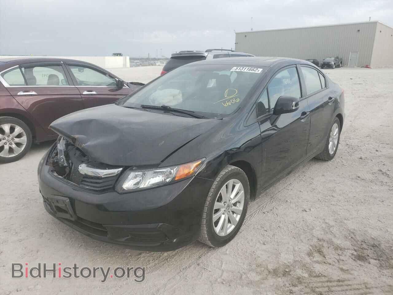 2012 HONDA CIVIC - VIN: 19XFB2F87CE306606 - Фото 2