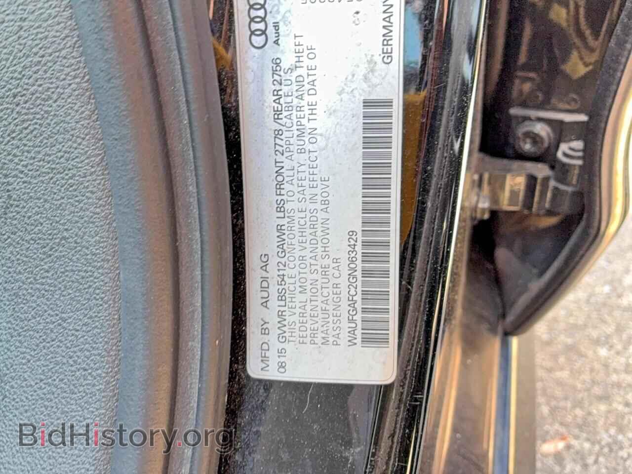 2016 AUDI A6 - VIN: WAUFGAFC2GN063429 - Photo 10
