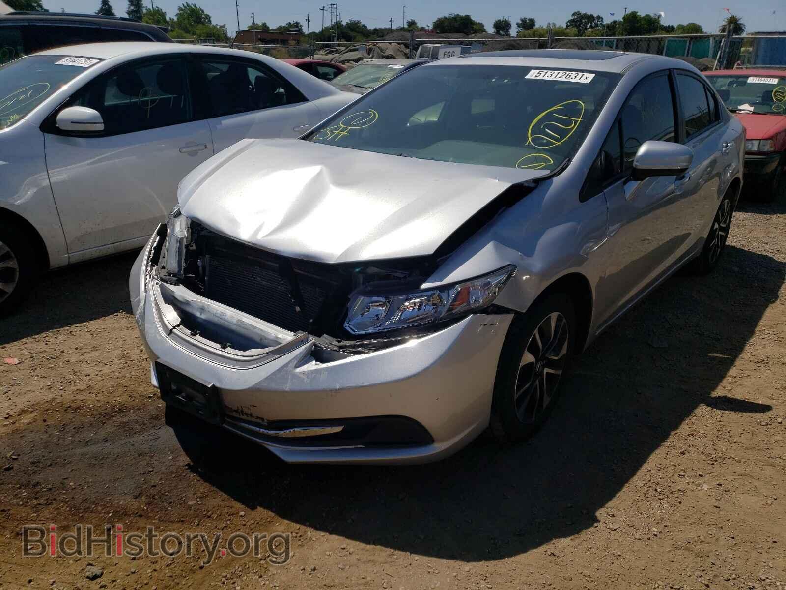 2015 HONDA CIVIC - VIN: 19XFB2F88FE253905 - Фото 2