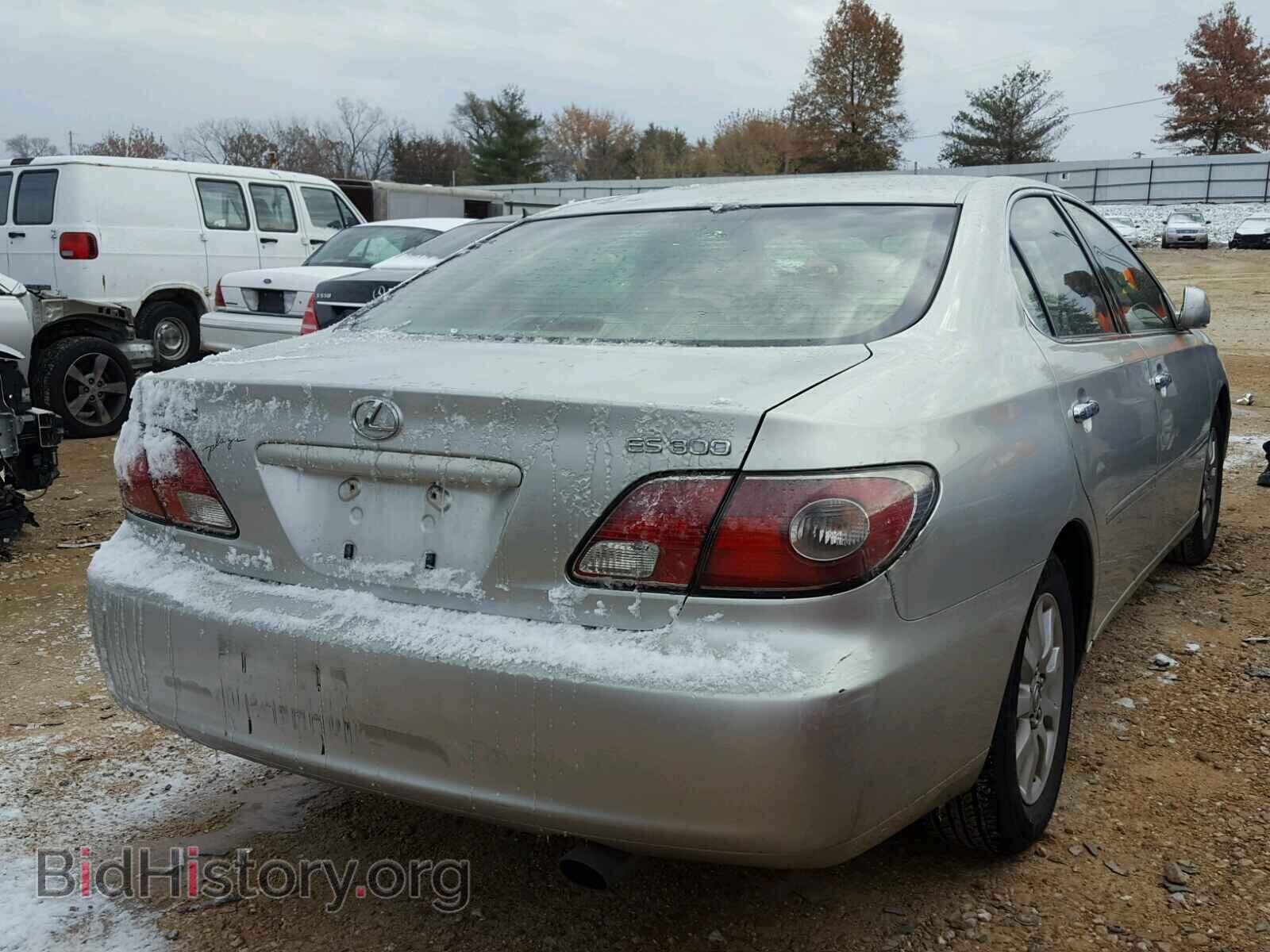 2003 LEXUS ES300 - VIN: JTHBF30G536004826 - Фото 4