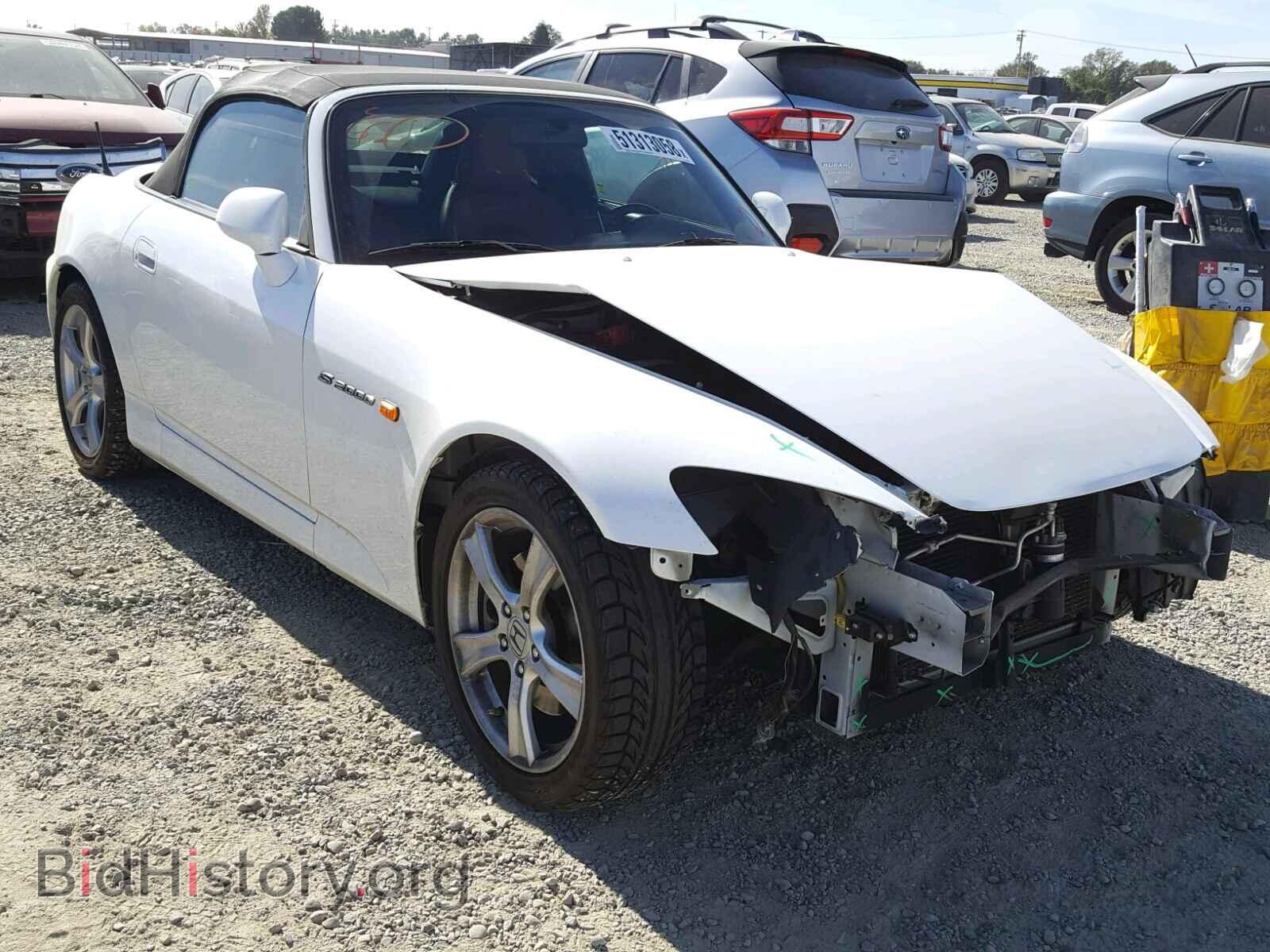 Фотография JHMAP21478S001657 - HONDA S2000 2008