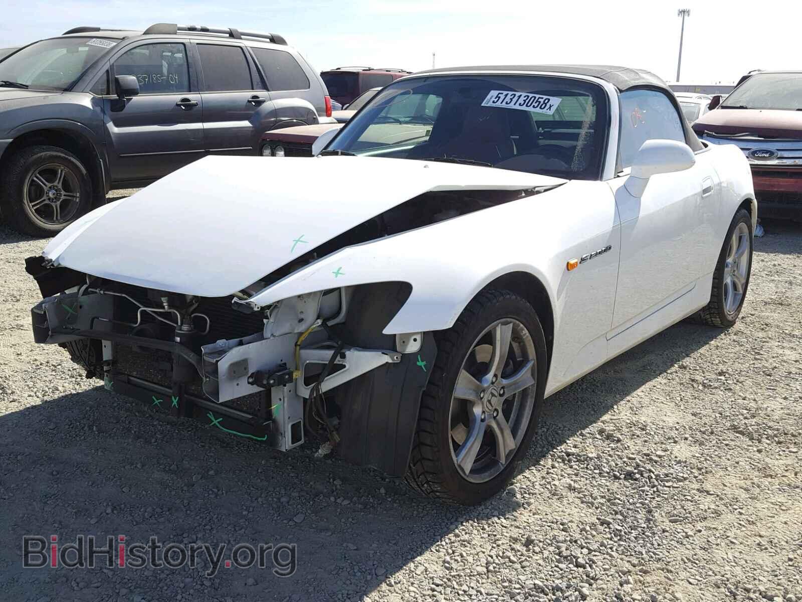 2008 HONDA S2000 - VIN: JHMAP21478S001657 - Фото 2