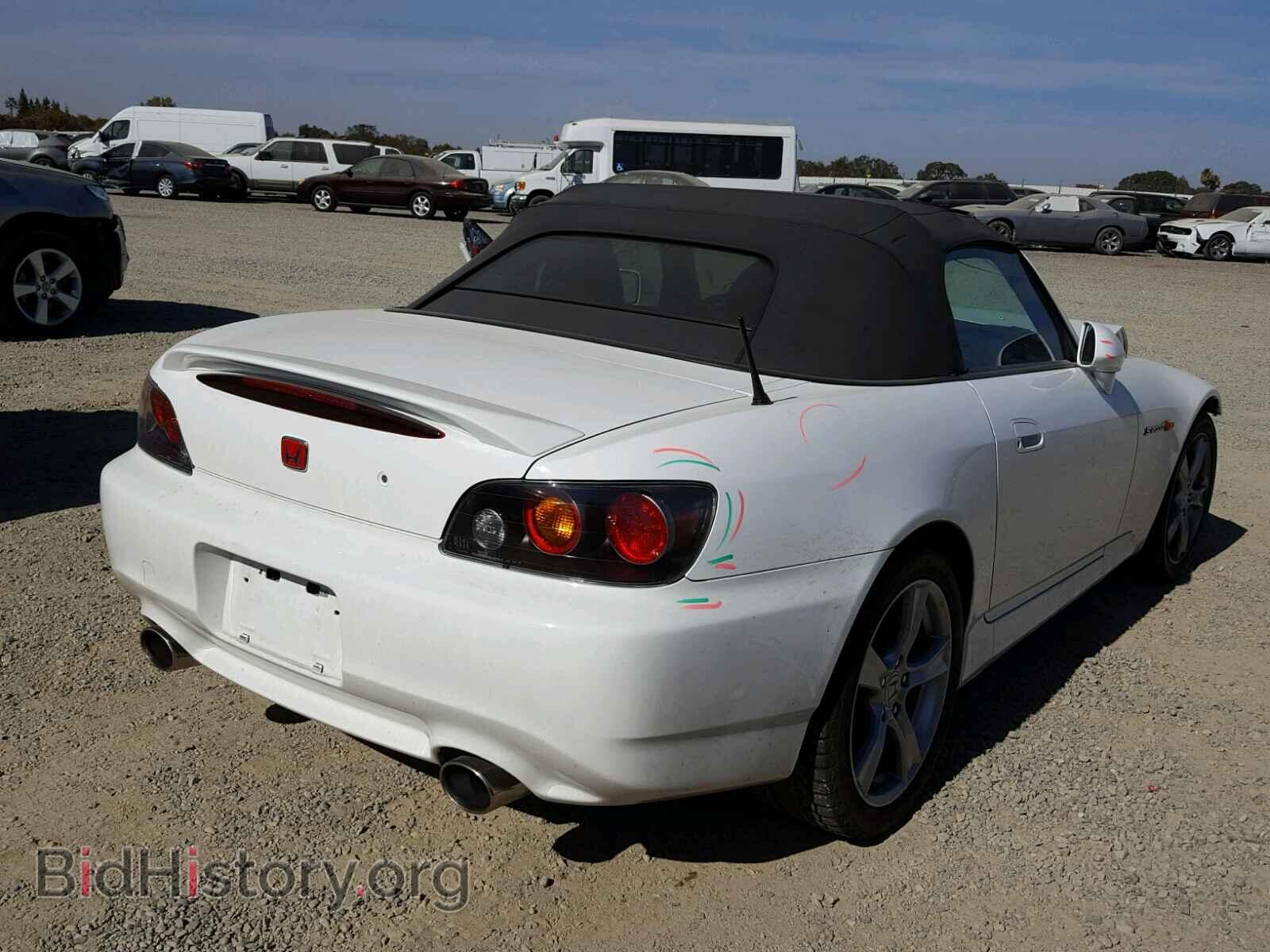 2008 HONDA S2000 - VIN: JHMAP21478S001657 - Фото 4