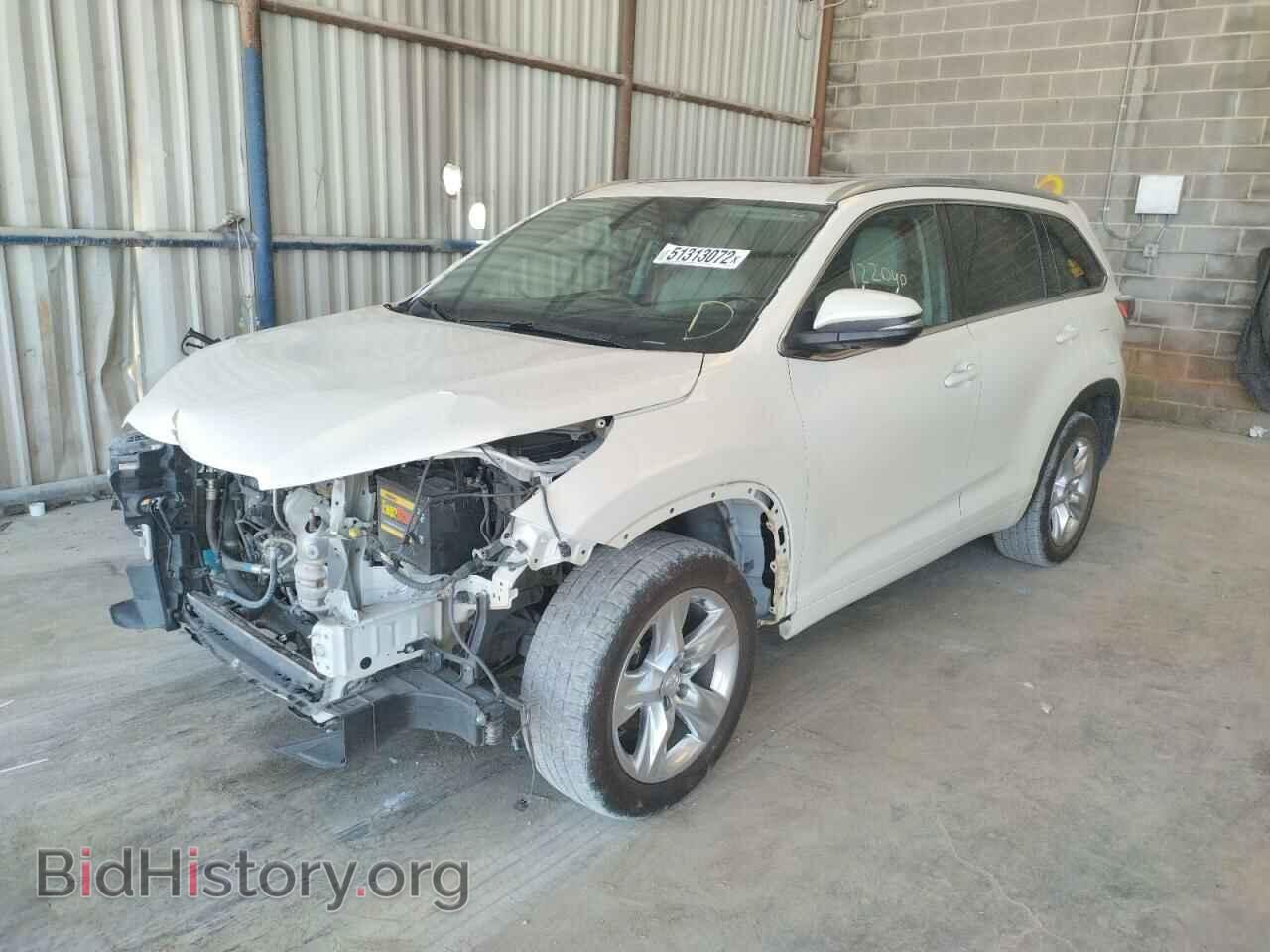 2014 TOYOTA HIGHLANDER - VIN: 5TDYKRFH0ES027265 - Фото 2