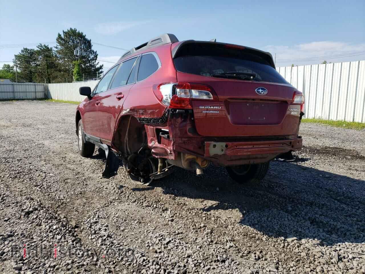 2017 SUBARU OUTBACK - VIN: 4S4BSACC8H3416124 - Фото 3