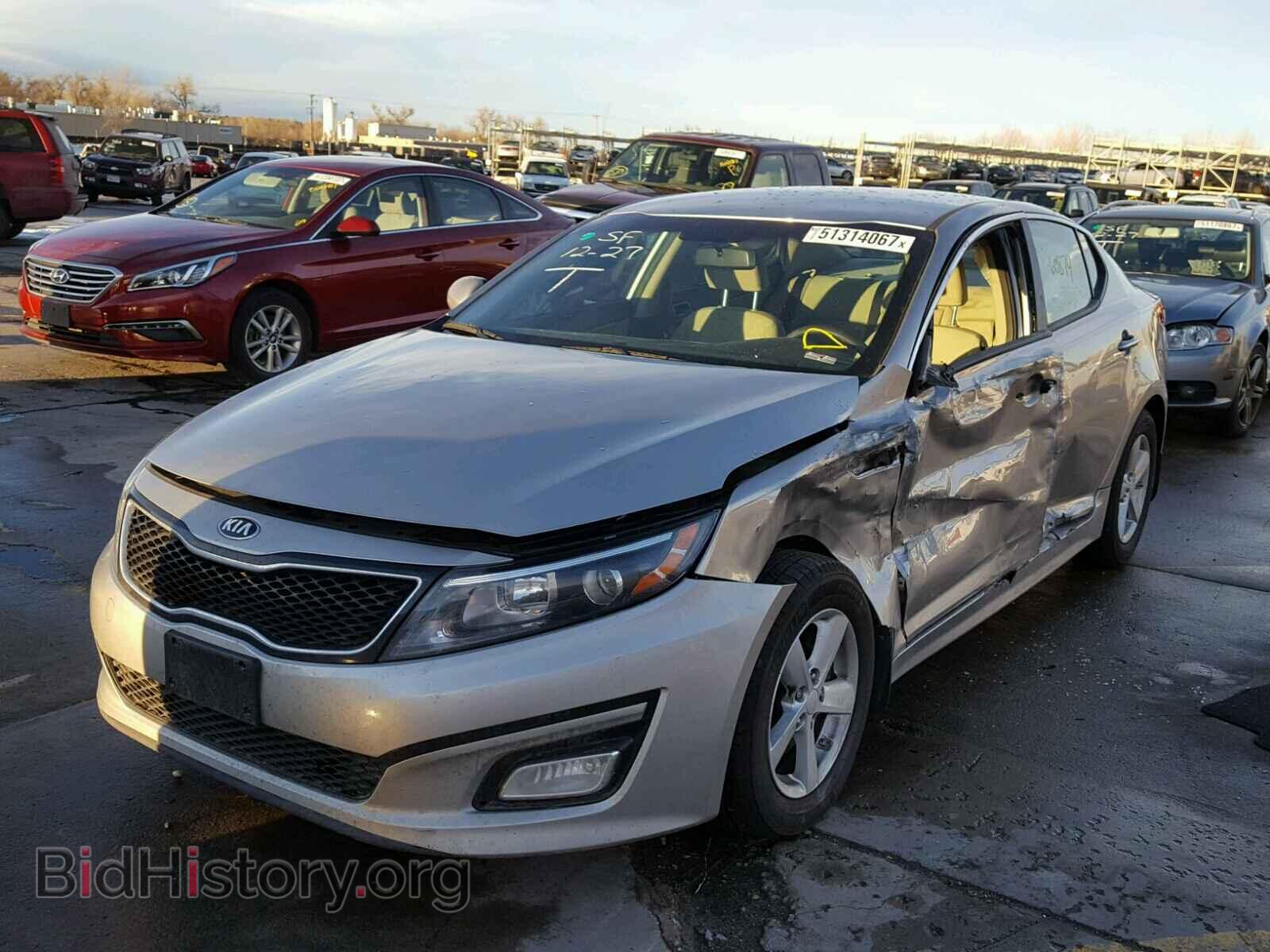 2015 KIA OPTIMA - VIN: KNAGM4A72F5533112 - Фото 2