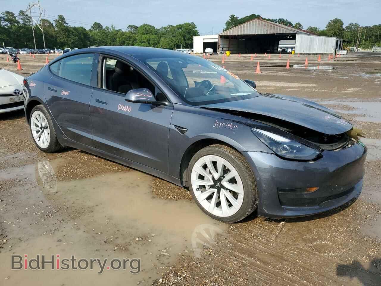 2022 TESLA MODEL 3 - VIN: 5YJ3E1EA3NF369725 - Фото 4