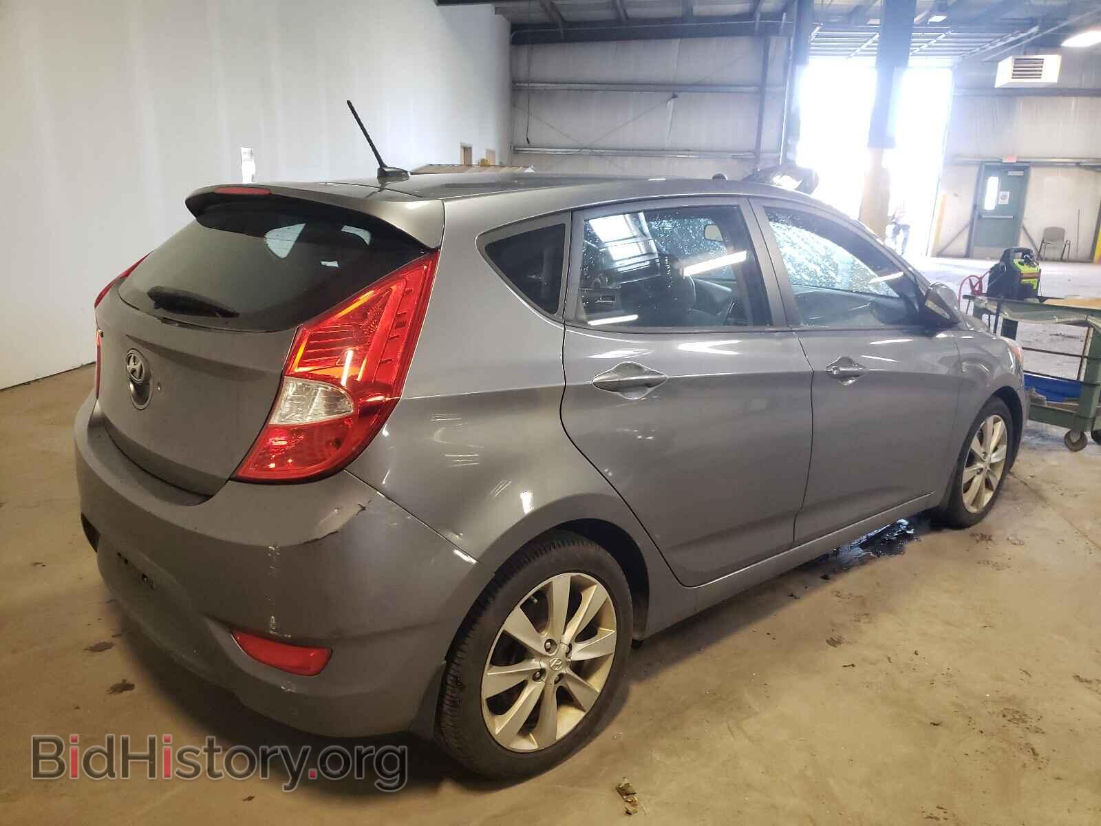 2014 HYUNDAI ACCENT - VIN: KMHCU5AE3EU154593 - Фото 4
