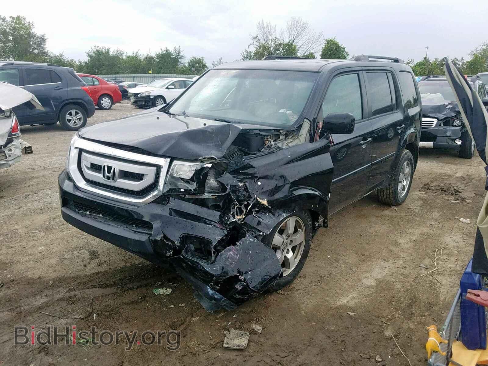 2011 HONDA PILOT EXL - VIN: 5FNYF4H5XBB048585 - Фото 2