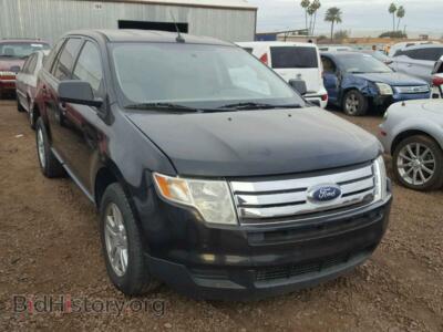 2007 Ford EDGE Edge SE, black — VIN 2FMDK36C97BB09446, Copart