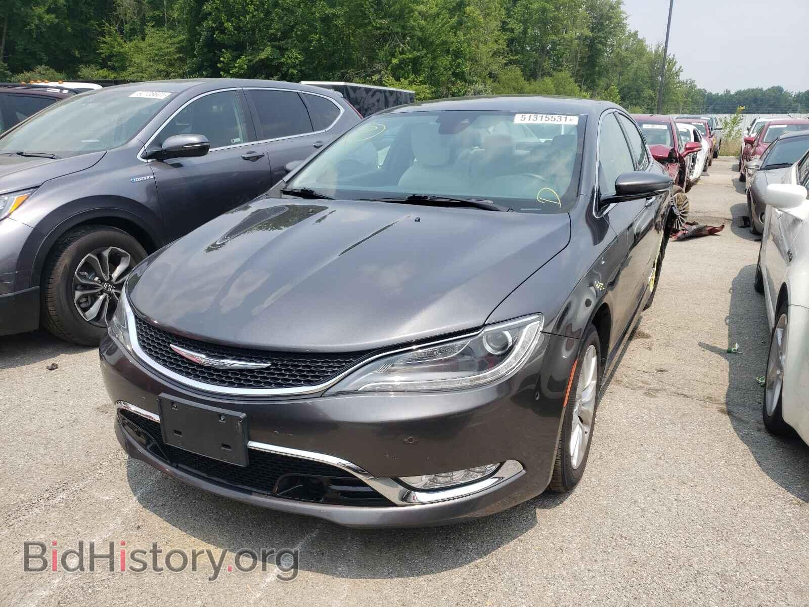 2015 CHRYSLER 200 - VIN: 1C3CCCCB1FN742572 - Фото 2