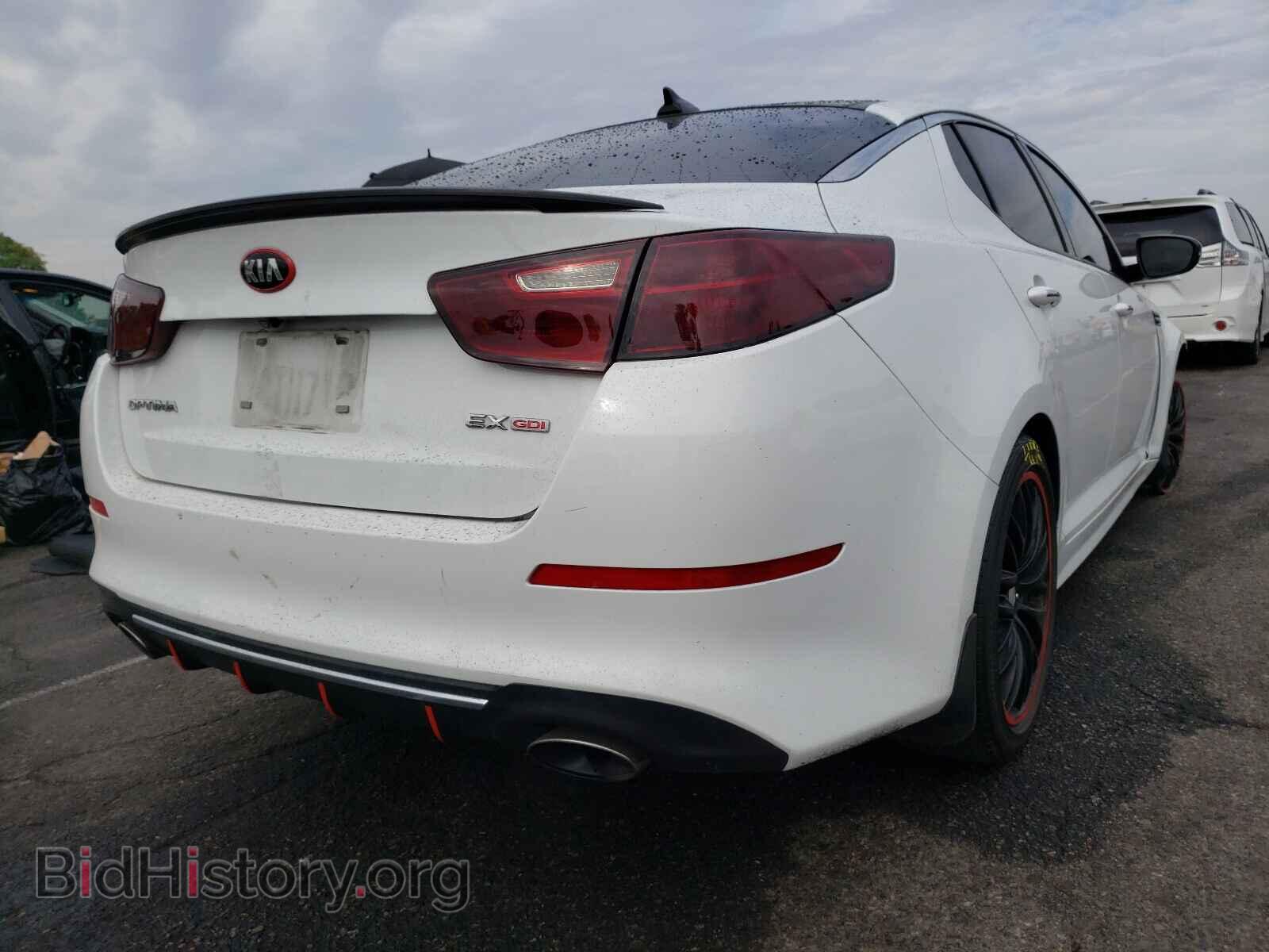 2014 KIA OPTIMA - VIN: 5XXGN4A71EG280326 - Фото 4